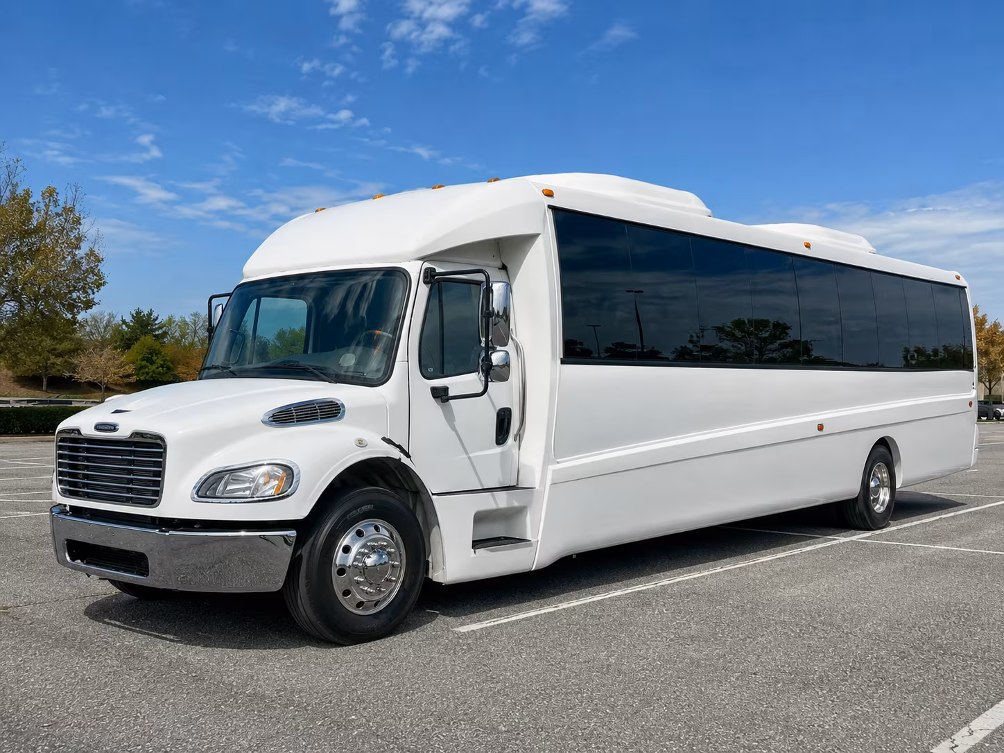 clinton township 30 passenger party bus