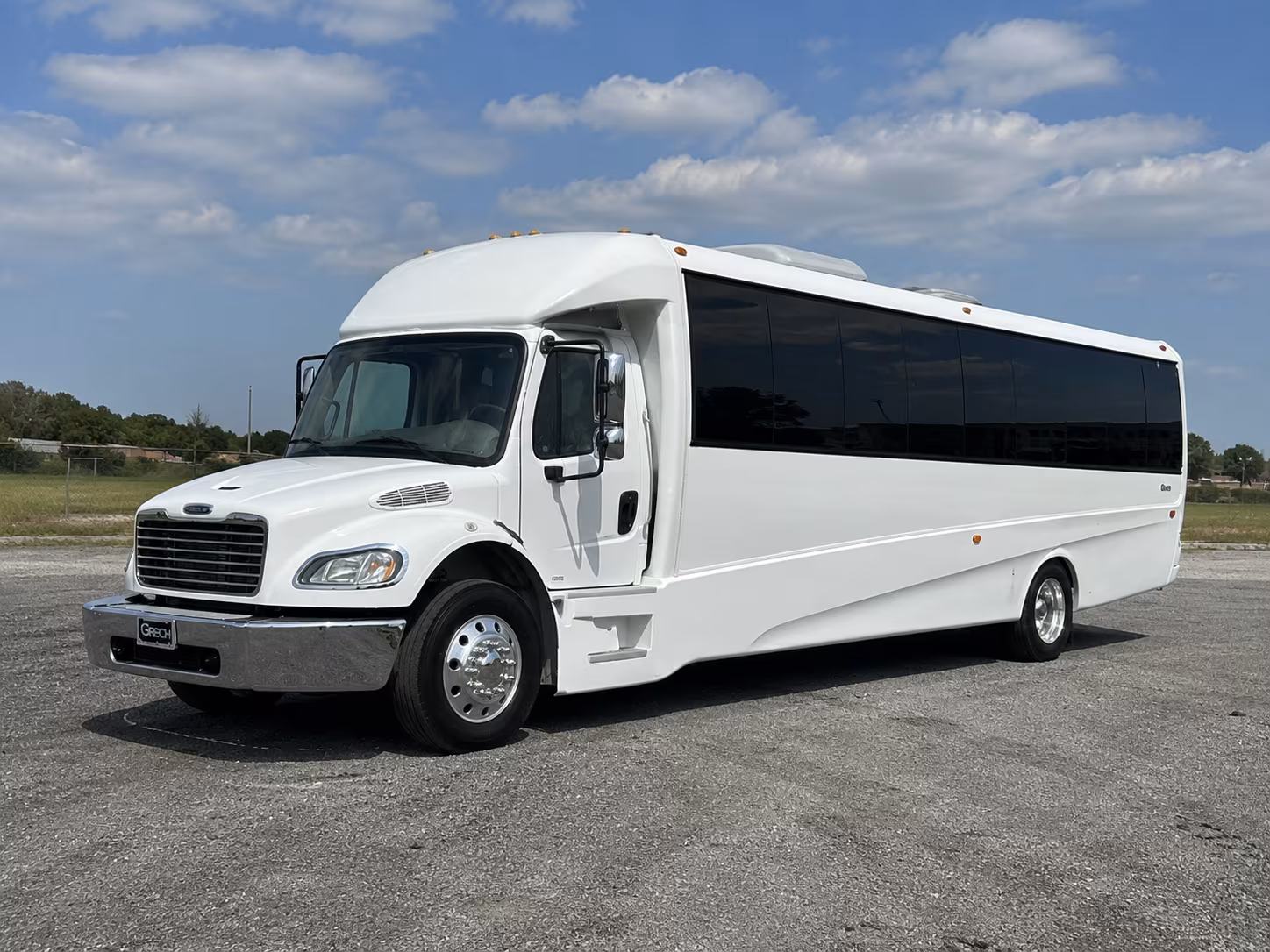 clinton township 50 passenger party bus