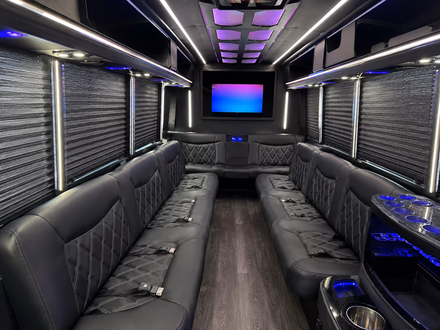 clinton township concert party bus rental