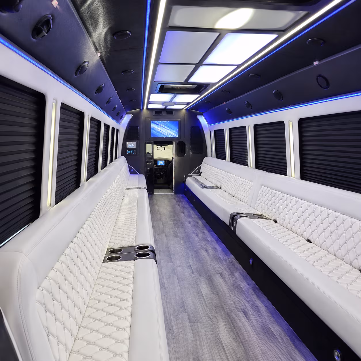 clinton township corporate party bus rental