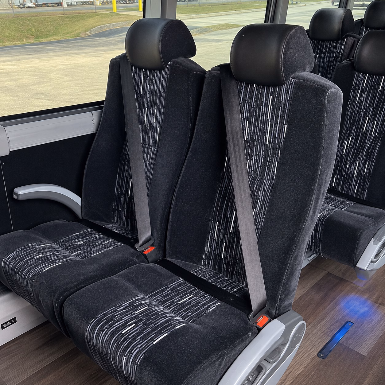 clinton township wedding transportation onboard seating