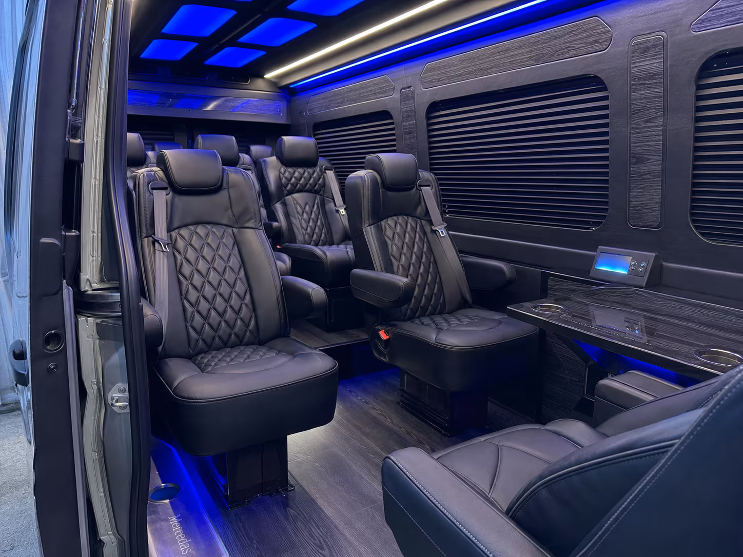 sprinter van transportation for groups and events across clinton township